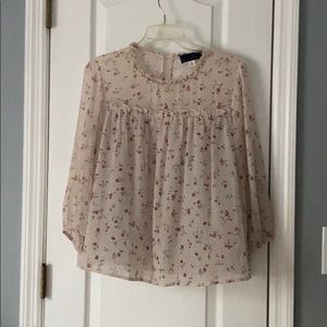 Francesas Flower Print Blouse
